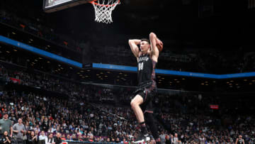 Brooklyn Nets Rodions Kurucs. Mandatory Copyright Notice: Copyright 2019 NBAE (Photo by Nathaniel S. Butler/NBAE via Getty Images)