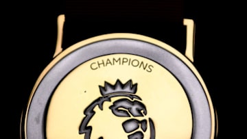 Premier League Winners medals (Photo by Laurence Griffiths/Getty Images)