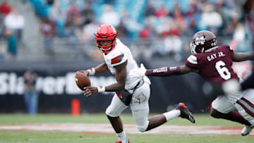 JACKSONVILLE, FL - DECEMBER 30: Lamar Jackson