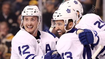 BOSTON, MA - APRIL 21: James van Riemsdyk