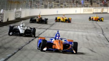 FORT WORTH, TX - JUNE 09: Scott Dixon, driver of the #9 PNC Bank Chip Ganassi Racing Honda (Photo by Robert Laberge/Getty Images)