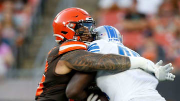 Cleveland Browns Daniel Ekuale (Photo by Kirk Irwin/Getty Images)