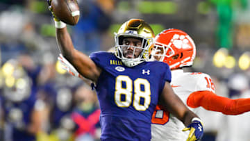 Javon McKinley, Notre Dame football. (Photo by Matt Cashore-Pool/Getty Images)
