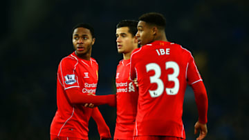Liverpool, Raheem Sterling, Jordon Ibe (Photo by Richard Heathcote/Getty Images)