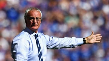 LONDON, ENGLAND - AUGUST 07: Manager of Leicester City, Claudio Ranieri looks on during The FA Community Shield match between Leicester City and Manchester United at Wembley Stadium on August 7, 2016 in London, England. (Photo by Michael Regan - The FA/The FA via Getty Images)