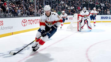 LOS ANGELES, CA - MARCH 16: Josh Brown #2 skates with the puck during the first period of the game against the Los Angeles Kings at STAPLES Center on March 16, 2019 in Los Angeles, California. (Photo by Adam Pantozzi/NHLI via Getty Images) *** Local Caption ***