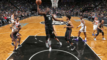 Brooklyn Nets Theo Pinson. Mandatory Copyright Notice: Copyright 2019 NBAE (Photo by Nathaniel S. Butler/NBAE via Getty Images)