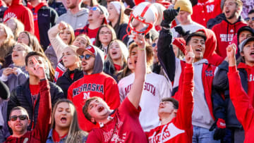 Nebraska football fans sing(Dylan Widger-USA TODAY Sports)
