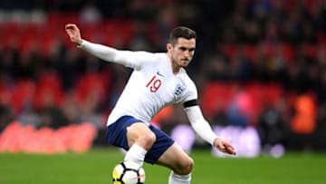 LONDON, ENGLAND - MARCH 27: Lewis Cook of England controls the ball during the International friendly between England and Italy at Wembley Stadium on March 27, 2018 in London, England. (Photo by Laurence Griffiths/Getty Images)