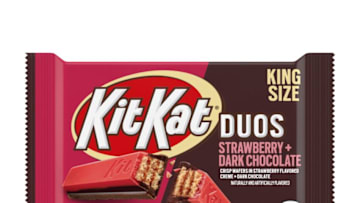 New KIT KAT Duos Strawberry and Dark Chocolate, photo provided by KIT KAT