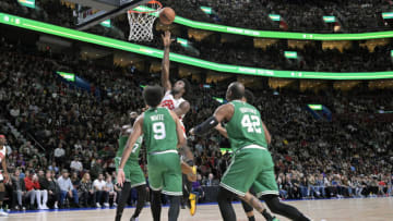 An All-Defensive Second Team forward on the trade block was deemed a midseason trade target for the Boston Celtics by MassLive's Brian Robb Mandatory Credit: Eric Bolte-USA TODAY Sports