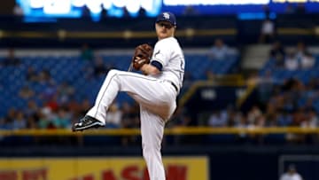 ST. PETERSBURG, FL - AUGUST 5: Alex Cobb