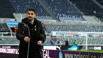 NEWCASTLE UPON TYNE, ENGLAND - DECEMBER 09: Aleksandar Mitrovic of Newcastle United arrives at the stadium prior to the Premier League match between Newcastle United and Leicester City at St. James Park on December 9, 2017 in Newcastle upon Tyne, England. (Photo by Michael Regan/Getty Images)
