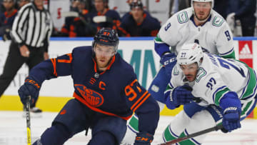 Connor McDavid #97, Edmonton Oilers Mandatory Credit: Perry Nelson-USA TODAY Sports