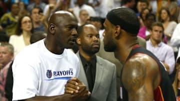 CHARLOTTE, NC - APRIL 28: LeBron James