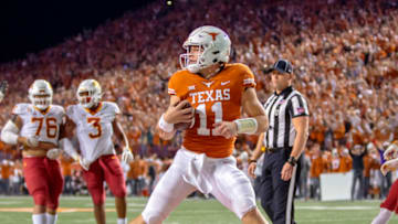 Sam Ehlinger, Texas Football Mandatory Credit: John Gutierrez-USA TODAY Sports