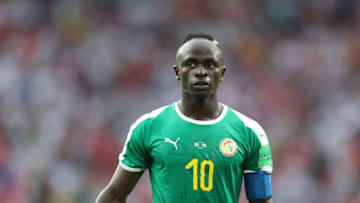 MOSCOW, RUSSIA - JUNE 19: Sadio Mane of Senegal during the 2018 FIFA World Cup Russia group H match between Poland and Senegal at Spartak Stadium on June 19, 2018 in Moscow, Russia. (Photo by Catherine Ivill/Getty Images)