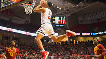 LUBBOCK, TX - FEBRUARY 07: Zhaire Smith