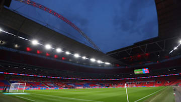 Wembley Stadium in London, England (Photo by Catherine Ivill/Getty Images)