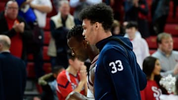 St. John's basketball transfer Ian Steere walks off the court. (Photo by Steven Ryan/Getty Images)