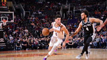 Devin Booker Phoenix Suns (Photo by Michael Gonzales/NBAE via Getty Images)