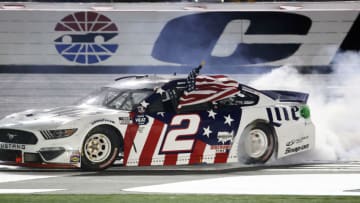 Brad Keselowski, Team Penske, Charlotte Motor Speedway, NASCAR, Cup Series (Photo by Chris Graythen/Getty Images)