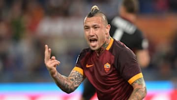 Radja Nainggolan during the Italian Serie A football match A.S. Roma vs F.C. Torino at the Olympic Stadium in Rome, on april 20, 2016 (Photo by Silvia Lore/NurPhoto via Getty Images)