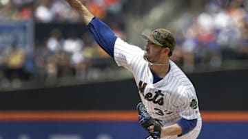 May 30, 2016; New York City, NY, USA; New York Mets starting pitcher Matt Harvey (33) pitches against the Chicago White Sox during the third inning at Citi Field. Mandatory Credit: Adam Hunger-USA TODAY Sports