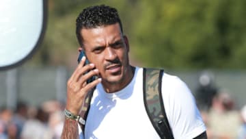 BURBANK, CA - AUGUST 06: NBA player Matt Barnes attends Athletes vs. Cancer's Celebrity Flag Football Game at John Burroughs High School on August 6, 2017 in Burbank, California. (Photo by Leon Bennett/Getty Images)