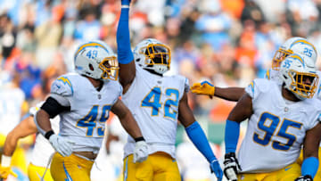 Uchenna Nwosu, Los Angeles Chargers (Mandatory Credit: Katie Stratman-USA TODAY Sports)