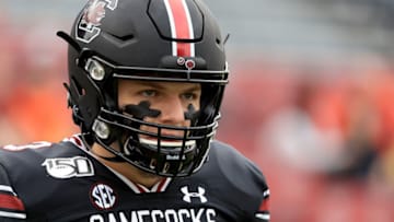 Ryan Hilinski #3 of the South Carolina Gamecocks. (Photo by Streeter Lecka/Getty Images)