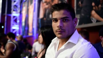 LAS VEGAS, NV - JULY 10: UFC middleweight Paulo Costa is seen in attendance during Dana White's Tuesday Night Contender Series at the TUF Gym on July 10, 2018 in Las Vegas, Nevada. (Photo by Chris Unger/DWTNCS LLC)