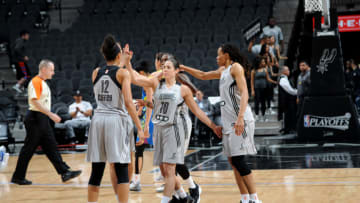 SAN ANTONIO, TX - APRIL 29: Kelsey Plum