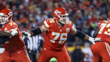 Kansas City Chiefs Laurent Duvernay-Tardif (Photo by William Purnell/Icon Sportswire via Getty Images)