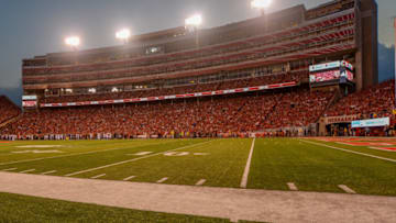 LINCOLN, NE - SEPTEMBER 02: A general view of the stands between the Nebraska Cornhuskers and the Arkansas State Red Wolves at Memorial Stadium on September 2, 2017 in Lincoln, Nebraska. (Photo by Steven Branscombe/Getty Images)
