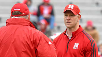 LINCOLN, NE - APRIL 21: Head Coach Scott Frost of the Nebraska Cornhuskers before the Spring game at Memorial Stadium on April 21, 2018 in Lincoln, Nebraska. (Photo by Steven Branscombe/Getty Images)