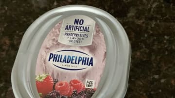 Philadelphia cream cheese, new flavors. Image by Sandy Casanova