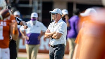 Tom Herman, Texas Football Mandatory Credit: Ricardo B. Brazziell-USA TODAY Sports