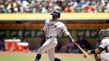 OAKLAND, CA - JUNE 14: Carlos Correa #1 of the Houston Astros (Photo by Ezra Shaw/Getty Images)