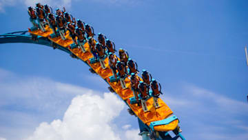 SeaWorld Orlando Pipeline Surf Coaster, photo by Cristine Struble