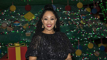 CARLSBAD, CALIFORNIA - NOVEMBER 18: Actress Tamera Mowry-Housley attends the 20th Annual Official Tree Lighting at LEGOLAND California on November 18, 2022 in Carlsbad, California. (Photo by Daniel Knighton/Getty Images)