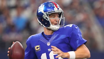 ARLINGTON, TX - SEPTEMBER 11: Eli Manning