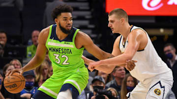 The Minnesota Timberwolves need to give Karl-Anthony Towns more touches in the flow of the offense. Mandatory Credit: Nick Wosika-USA TODAY Sports