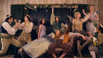 The cast of “Dickinson,” premiering November 1 on Apple TV+.. Image Courtesy Apple TV+