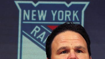 CHICAGO, IL - JUNE 23: Jeff Gorton of the New York Rangers attends the 2017 NHL Draft at the United Center on June 23, 2017 in Chicago, Illinois. (Photo by Bruce Bennett/Getty Images)