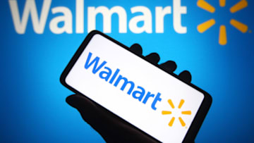 UKRAINE - 2021/11/20: In this photo illustration, Walmart Inc. logo seen on a smartphone and a pc screen. (Photo Illustration by Pavlo Gonchar/SOPA Images/LightRocket via Getty Images)