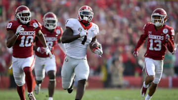 PASADENA, CA - JANUARY 01: Running back Sony Michel