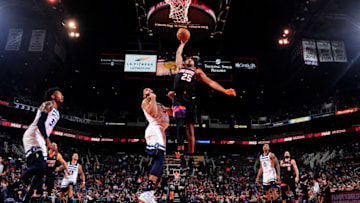 Mikal Bridges, Phoenix Suns(Photo by Barry Gossage/NBAE via Getty Images)