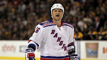 Sean Avery #16 of the New York Rangers (Photo by Bruce Bennett/Getty Images)