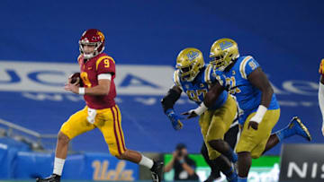 Kedon Slovis, USC football. Mandatory Credit: Kirby Lee-USA TODAY Sports